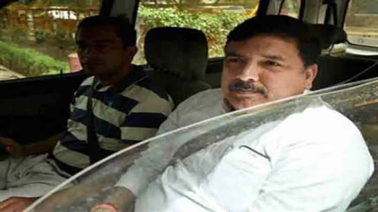 AAP MP Sanjay Singh's car attacked in Madhya Pradesh