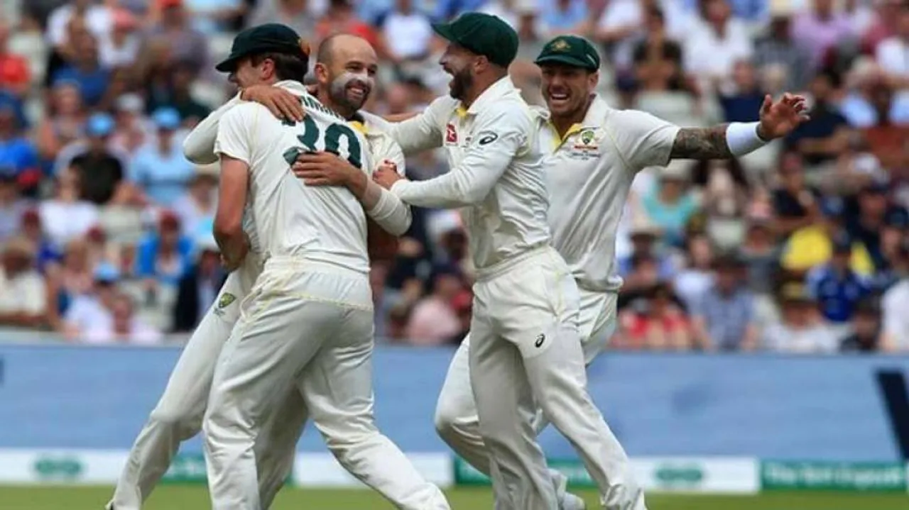 Ashes: Lyon, Cummins combine to hand Oz rare Edgbaston win