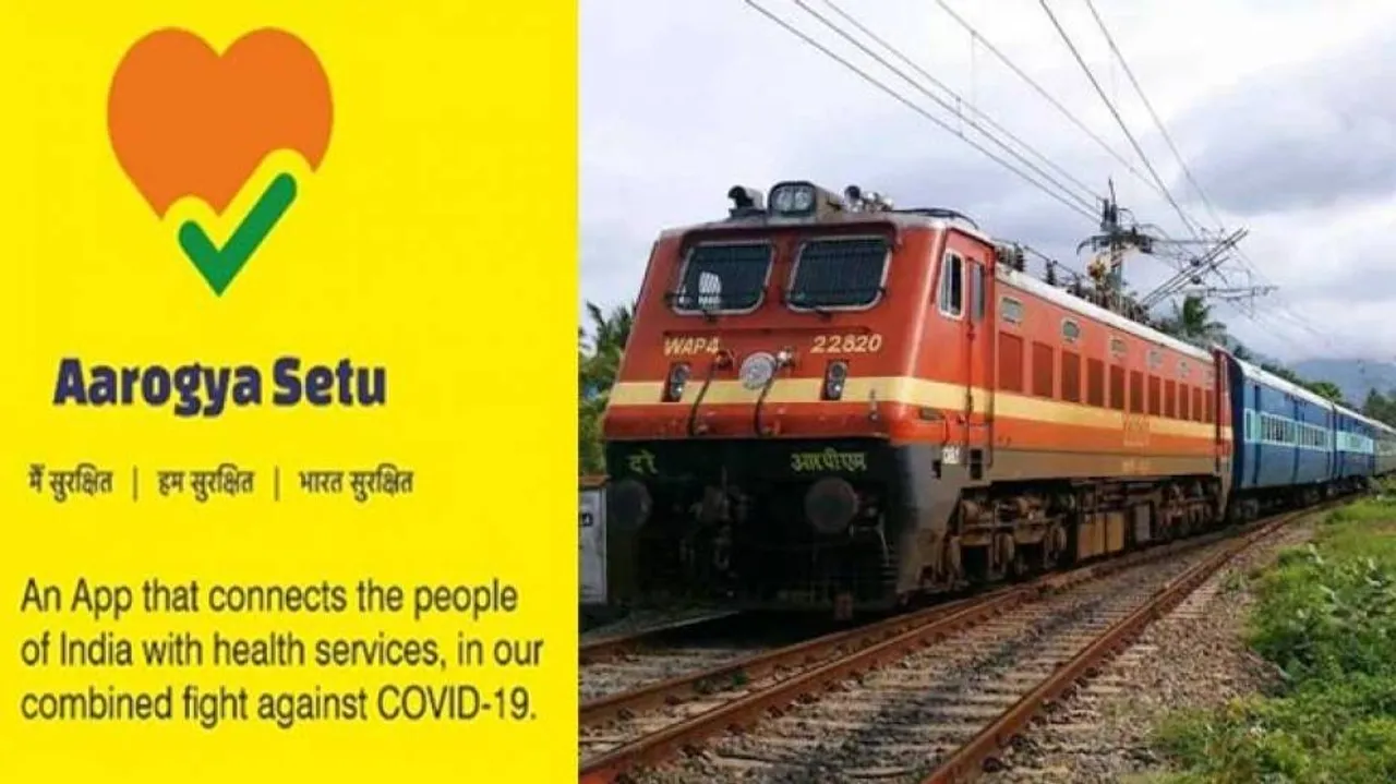 COVID-19: Aarogya Setu App Mandatory For Railway Passengers