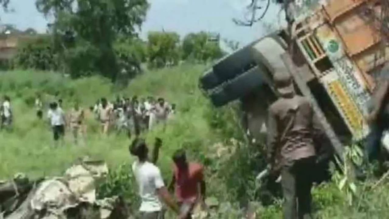 16 Killed As Speeding Truck Collides With Tempo, Van In UP's Shahjahanpur