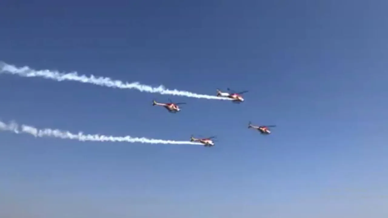Aero India takes off with dazzling flying display in Bengaluru