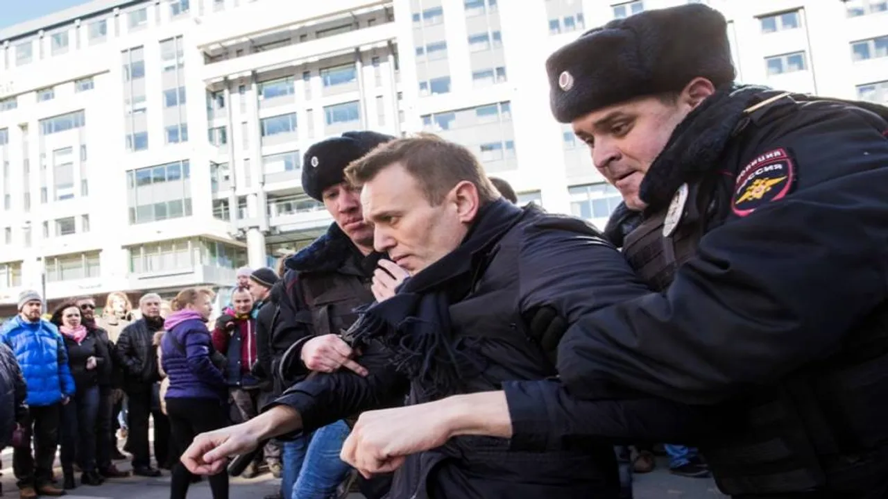 Russian opposition leader sentenced to 20 days in jail