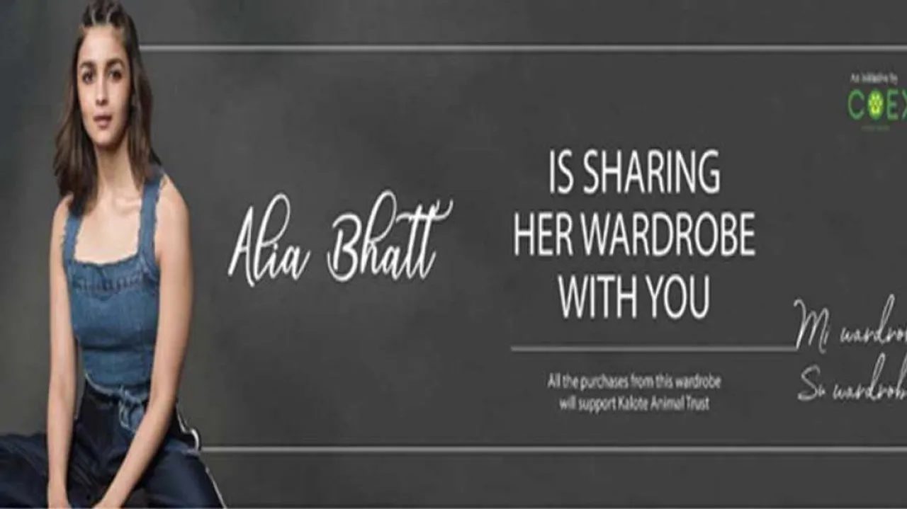 Alia Shares Her Alexander Mcqueen Gown For Charity