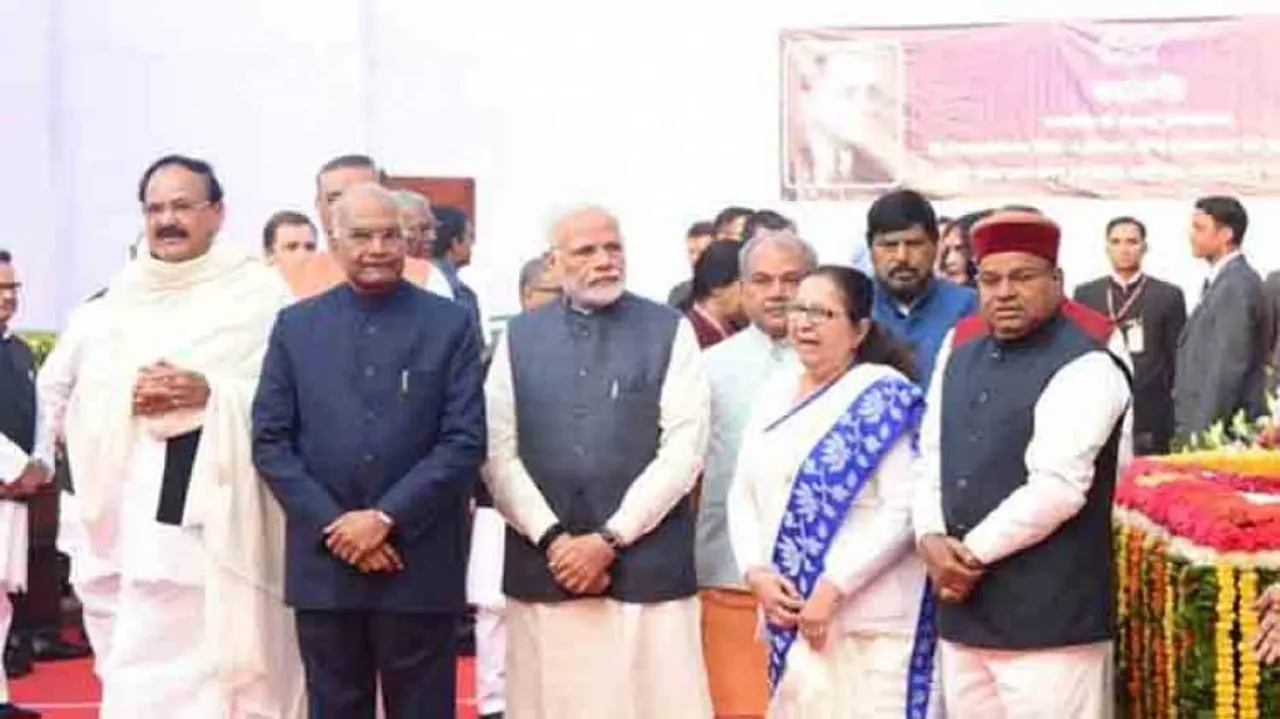Kovind, Naidu, Modi pay tributes to Ambedkar