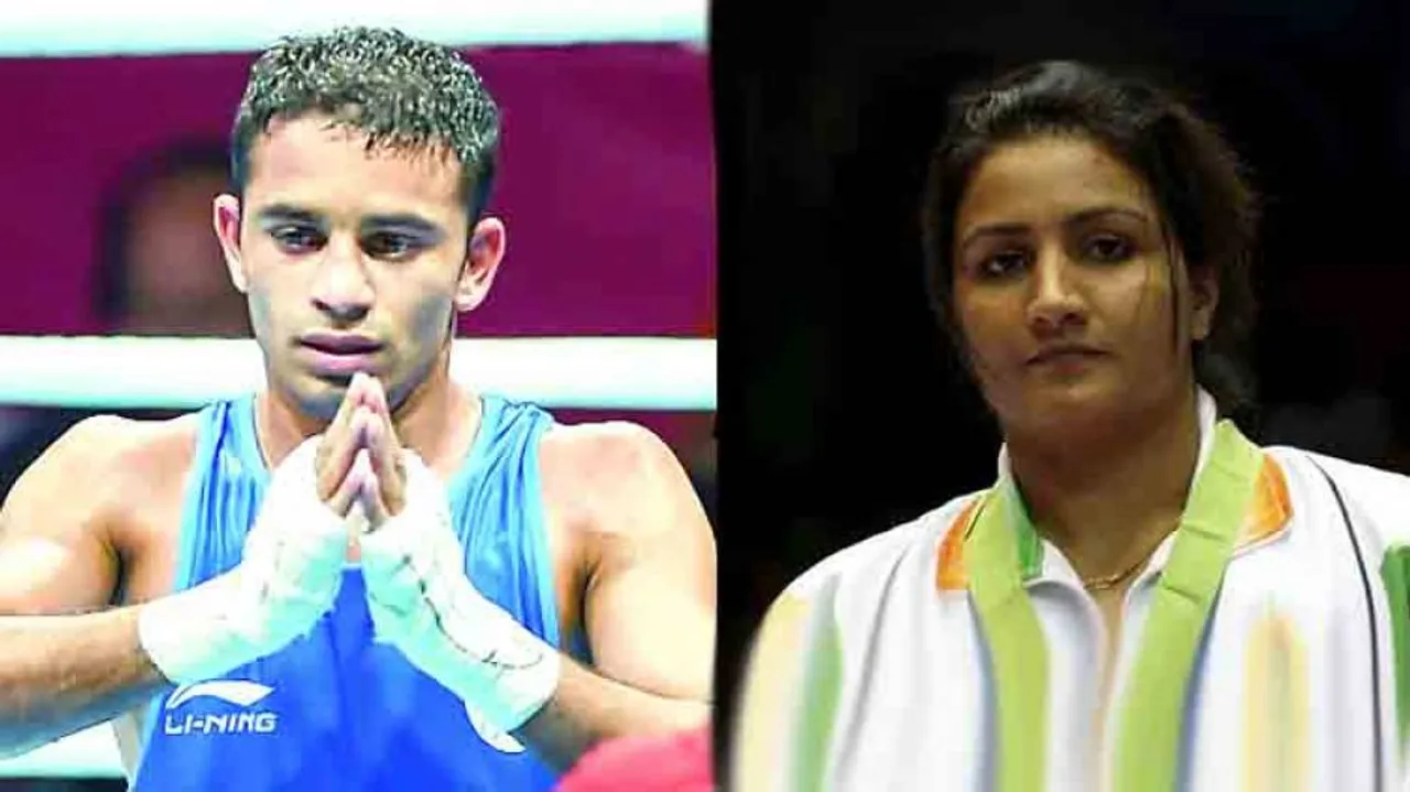 Pooja, Amit bag gold at Asian Boxing Championships