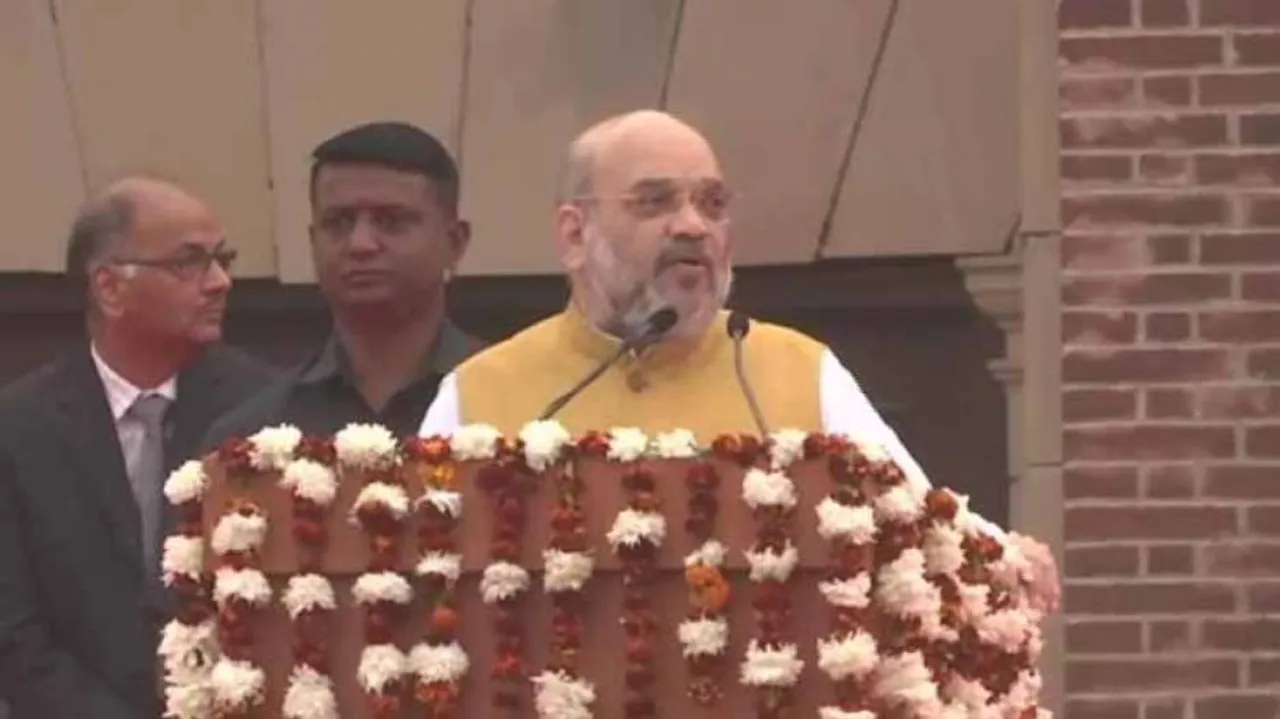 Temple In Ayodhya To Come Up Within Four Months: Amit Shah