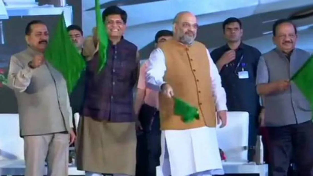Amit Shah Flags Off Vande Bharat-II From Delhi To J&K