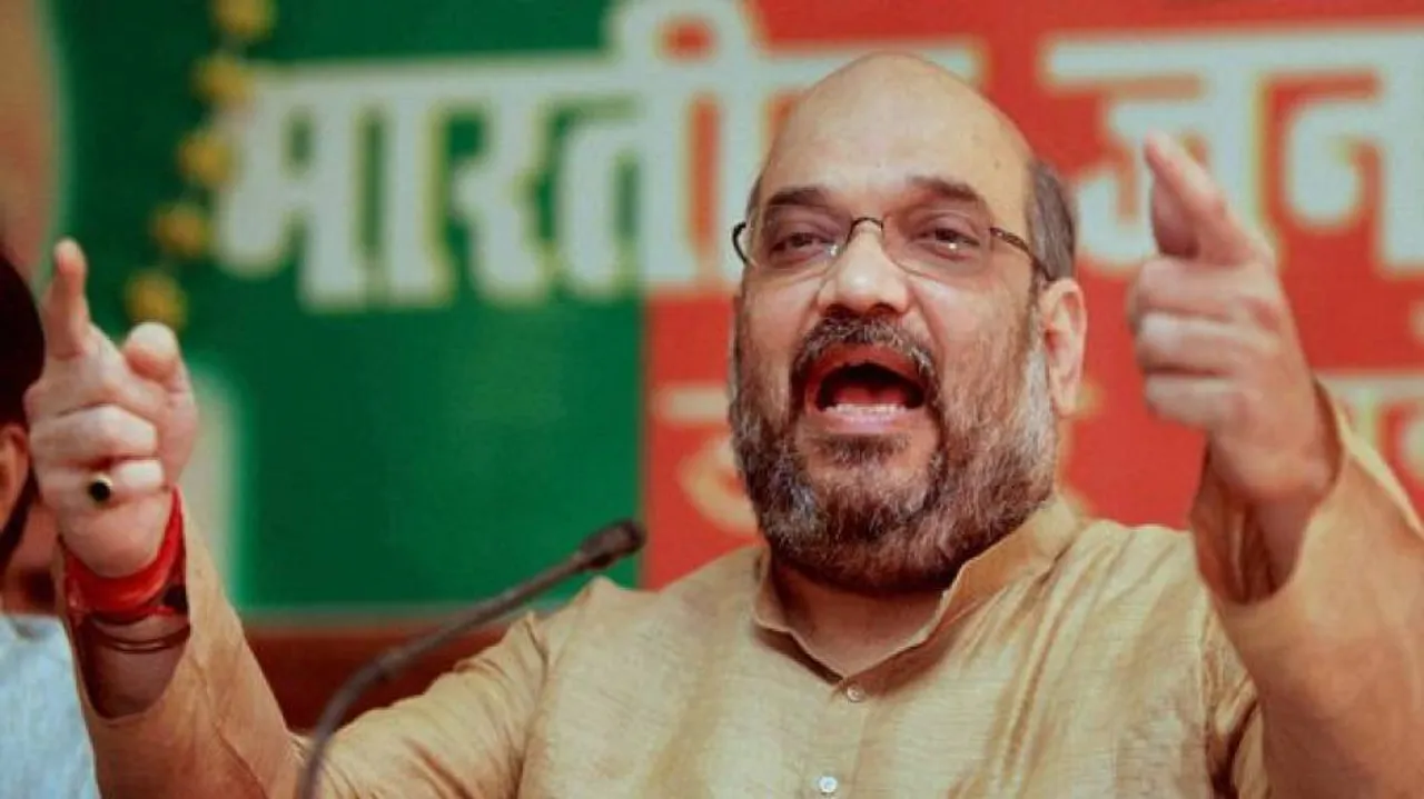 Ram temple issue: Amit Shah dares Congress to clarify its stand