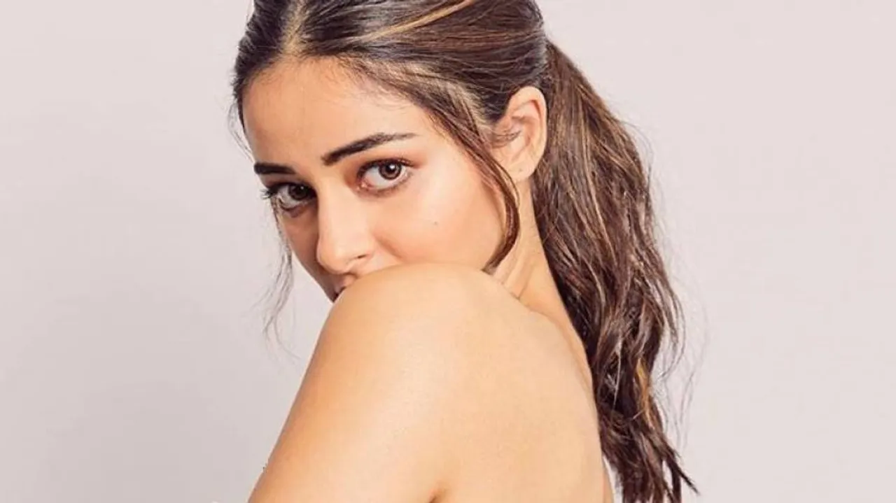 Ananya Panday's Bold Blue Look
