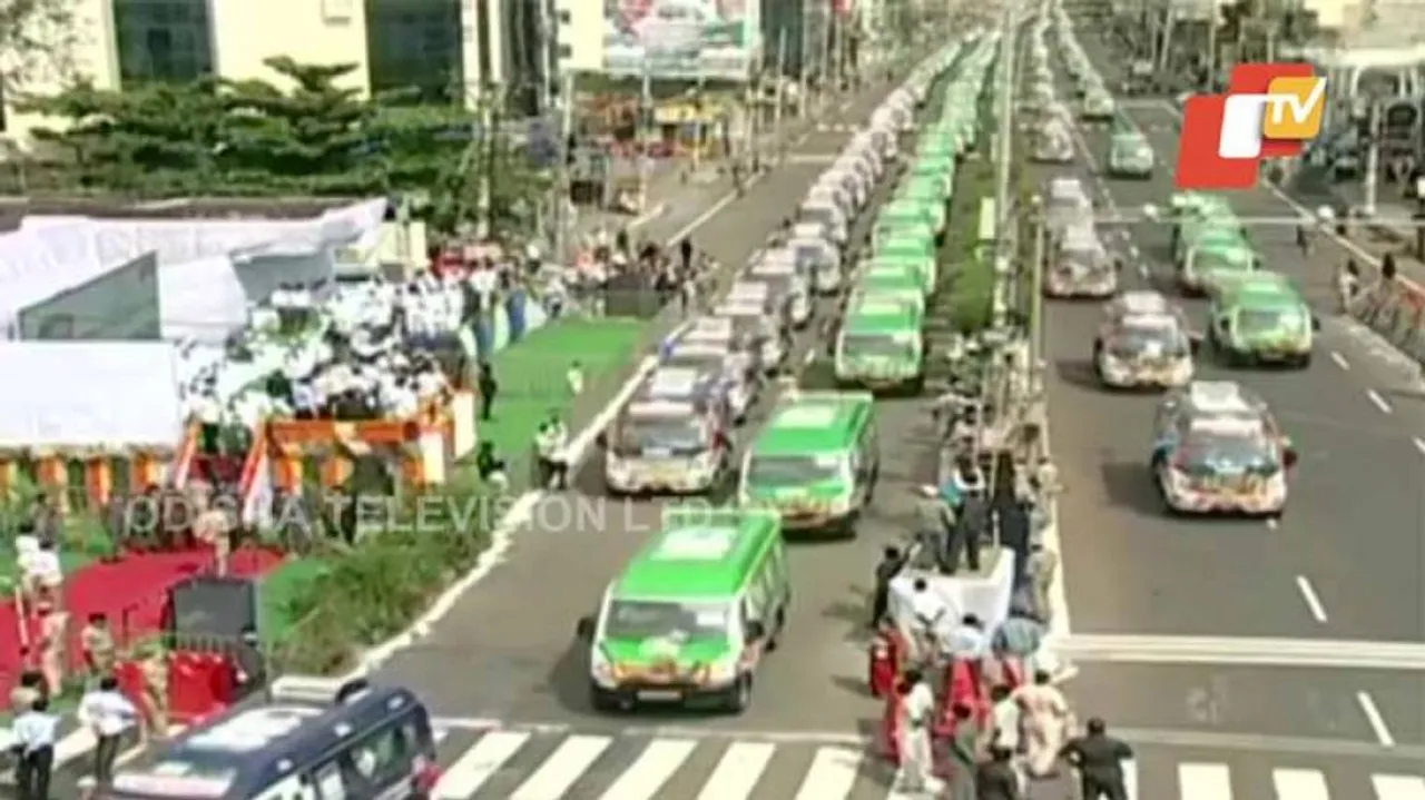 AP CM Launches Over 1000 Ambulances To Beef Up State Healthcare Facilities