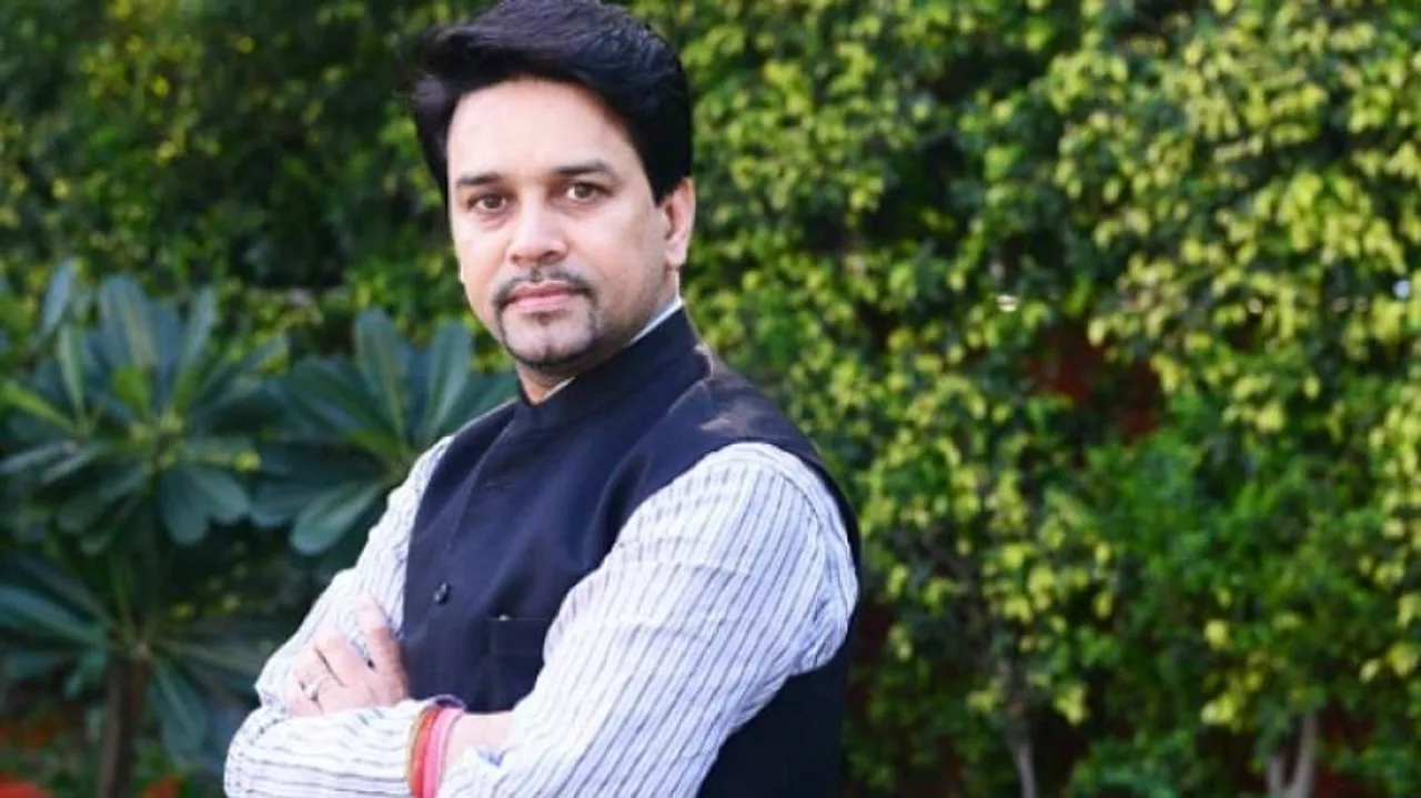 BJP MP Anurag Thakur honoured with Sansad Ratna Award
