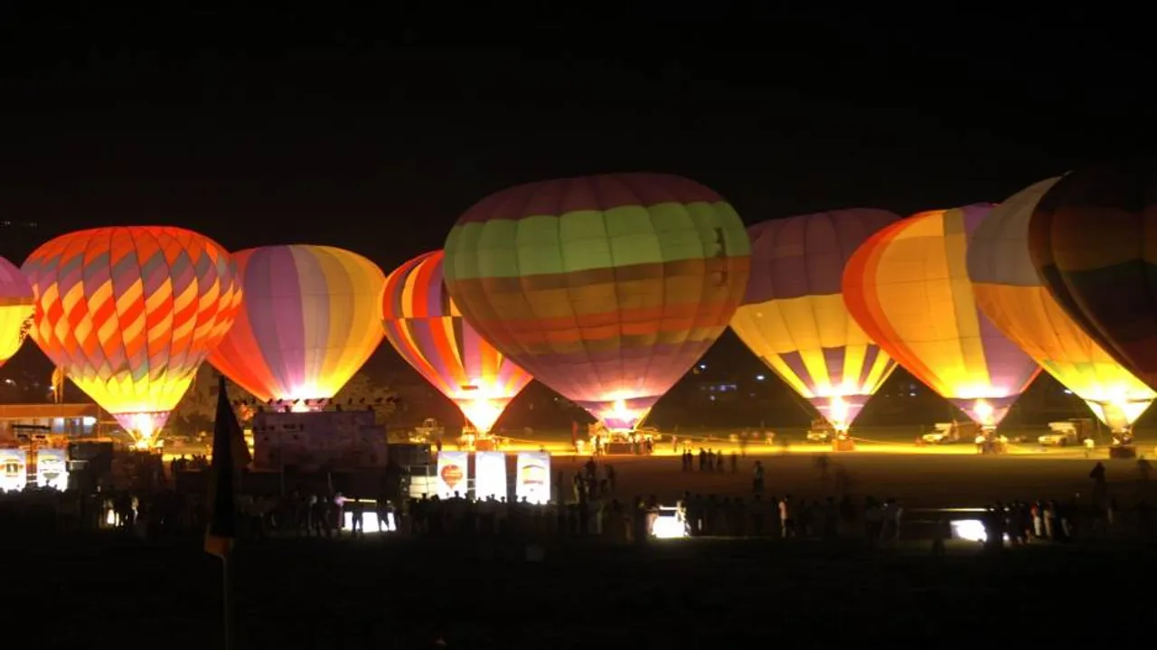 Hot Air Balloon Festival in Andhra's Araku Valley