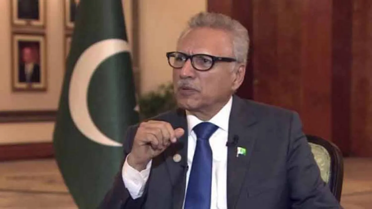 Pak Answered India's Aggression With Responsibility: Arif Alvi