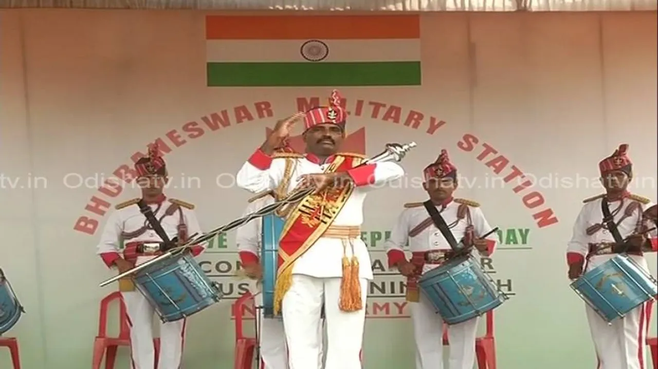 Army Band performs at IG Park Bhubaneswar