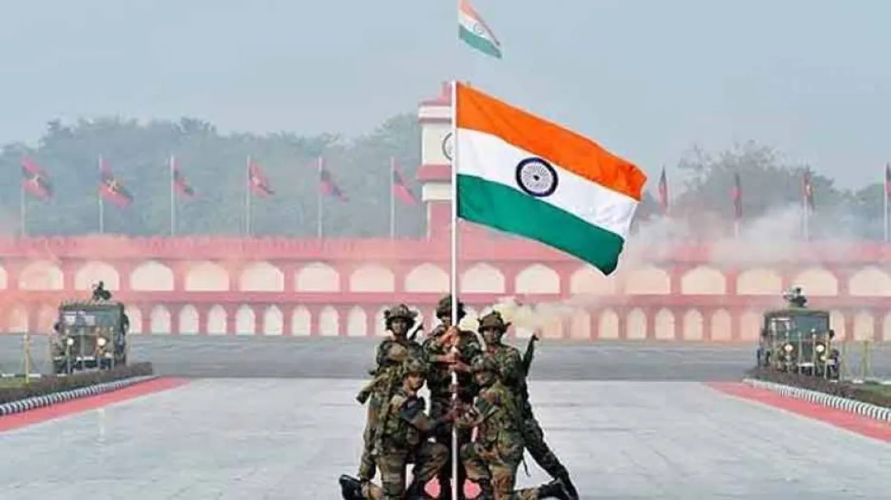 Nation Greets Troops On Army Day