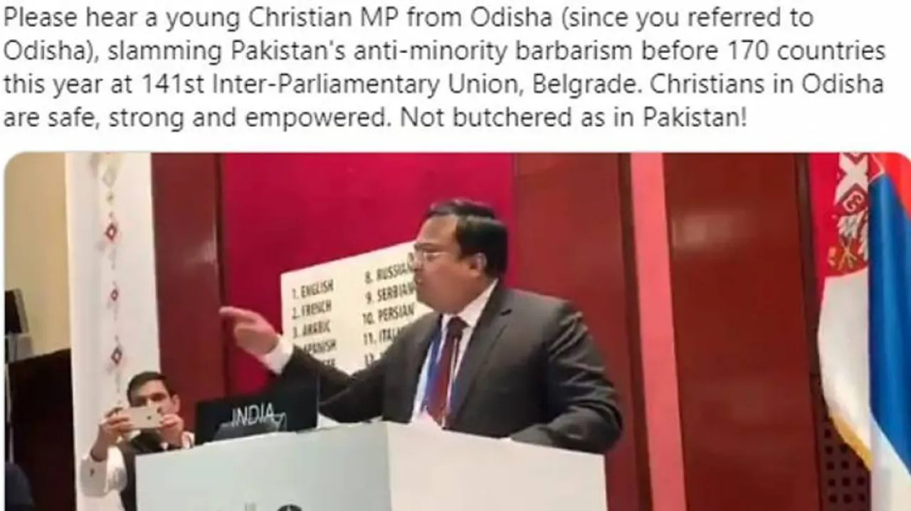 Dharmendra Pradhan, Sasmit Patra Roast Pak Army Spokesman For His 'Dubious Christmas Post'