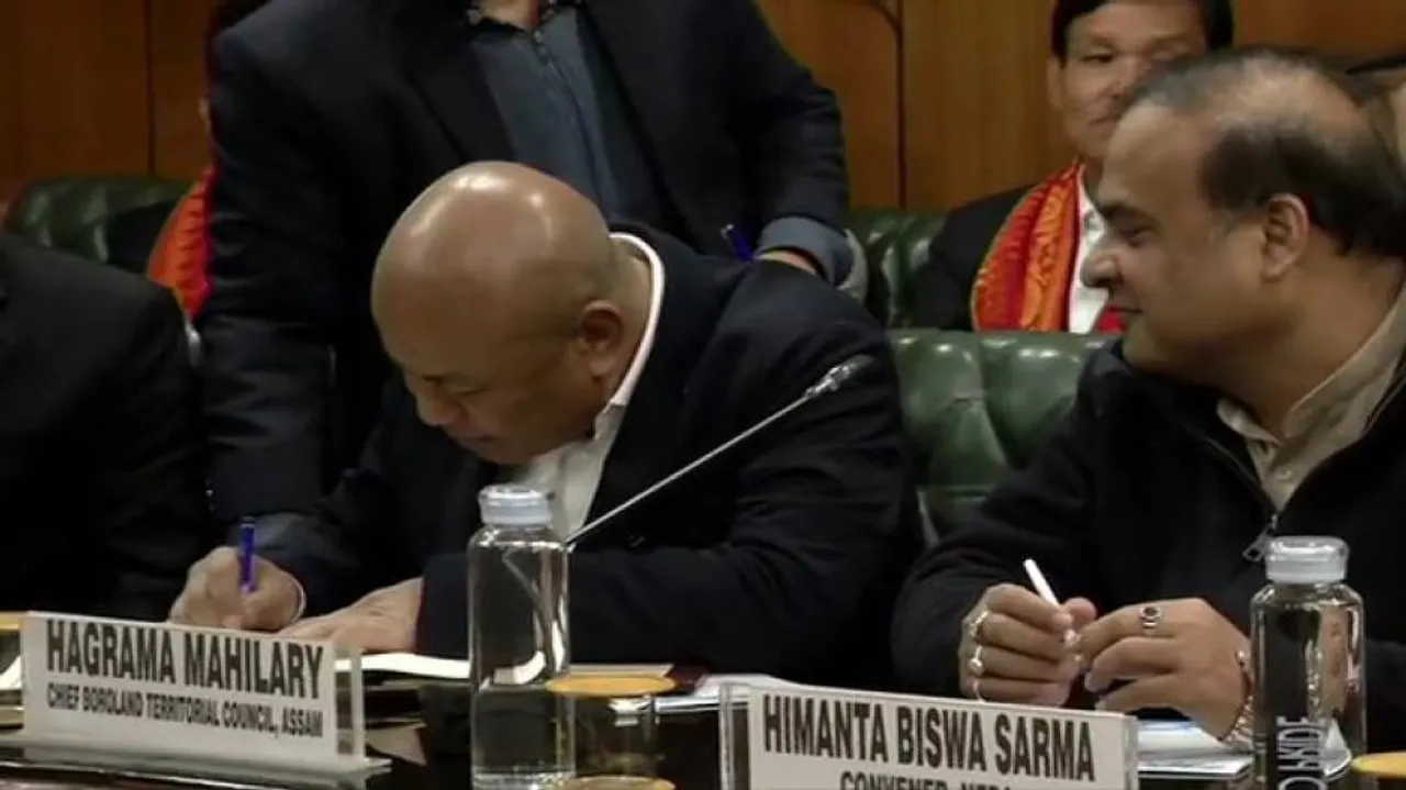 Govt Signs Accord With NDFB, ABSU To Resolve Bodo Issue