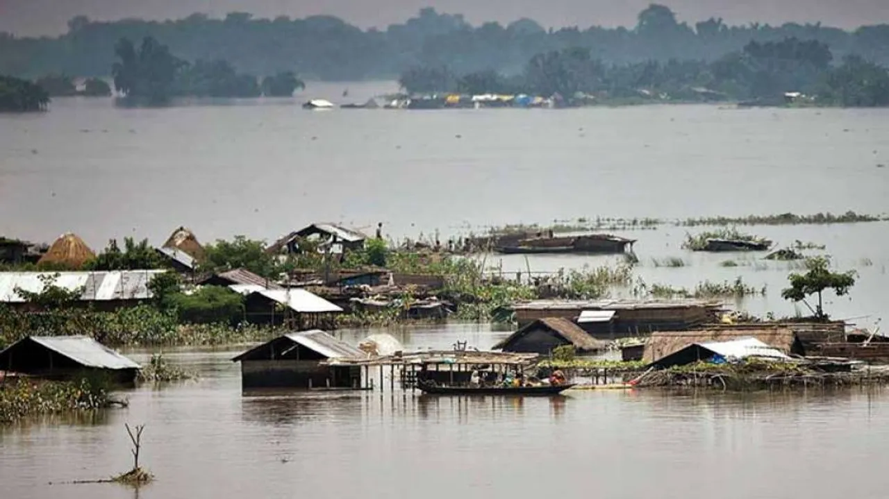 Assam Flood Situation Grim; Death Toll Rises To 97, Over 26 Lakh In Distress