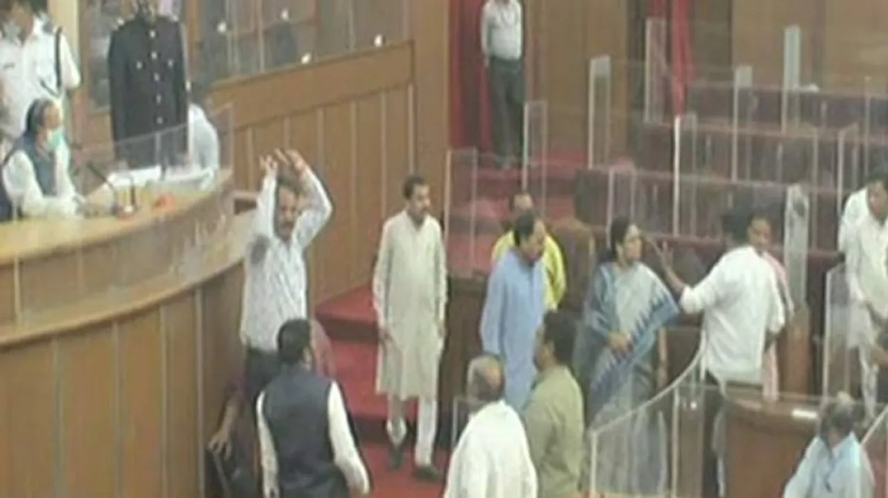 Opposition Stalls Odisha Assembly Demanding Rollback Of Power Tariff Hike