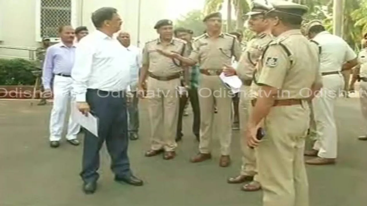 Monsoon Session of Odisha Assembly: DGP RP Sharma reviews security