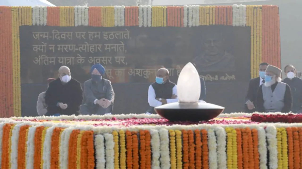 Rich Tributes Paid To Former PM Atal Bihari Vajpayee On His Birth Anniversary