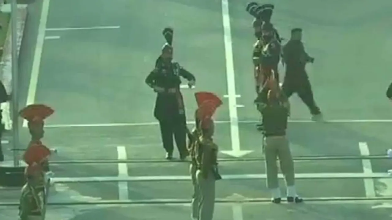 Republic Day: Low-Key Beating Retreat At Attari-Wagah Border
