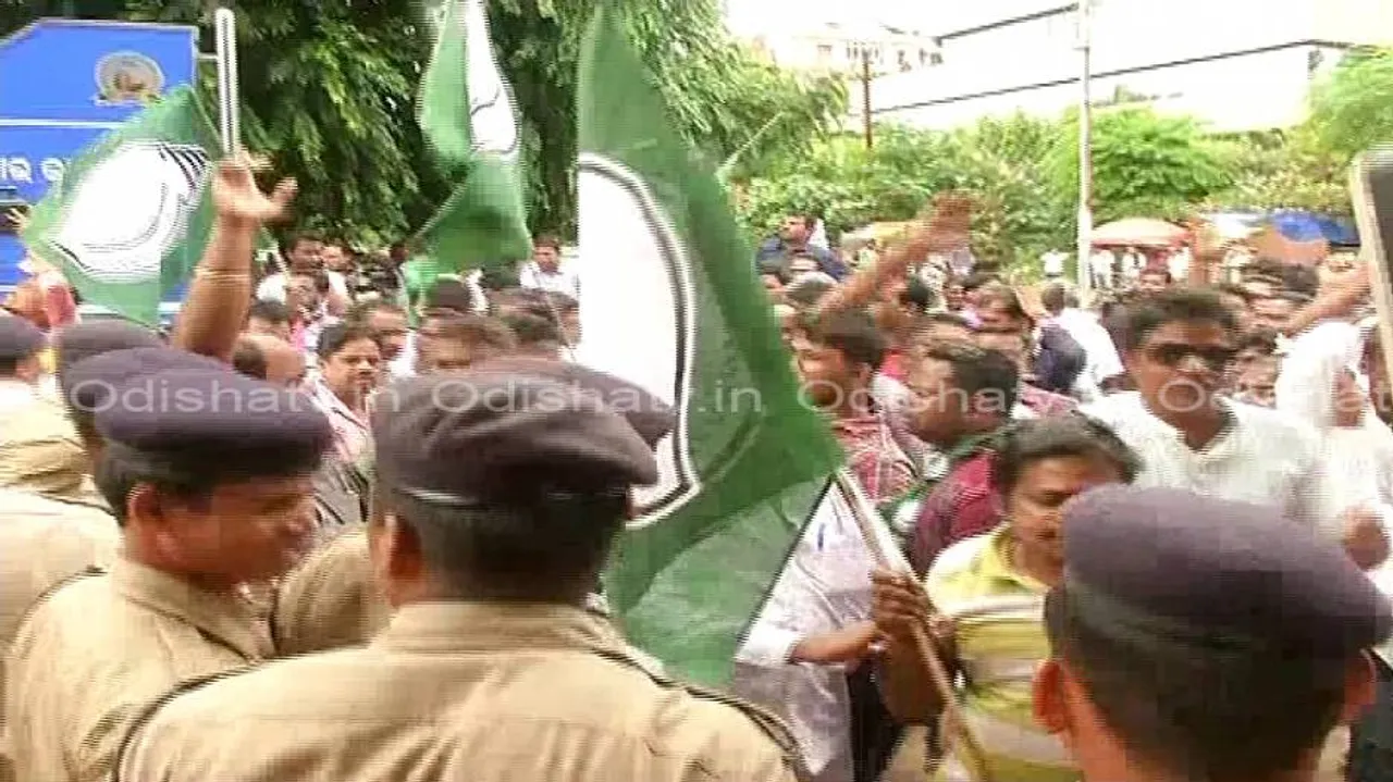 Sec 144 clamped after BCJD activists scuffle with police