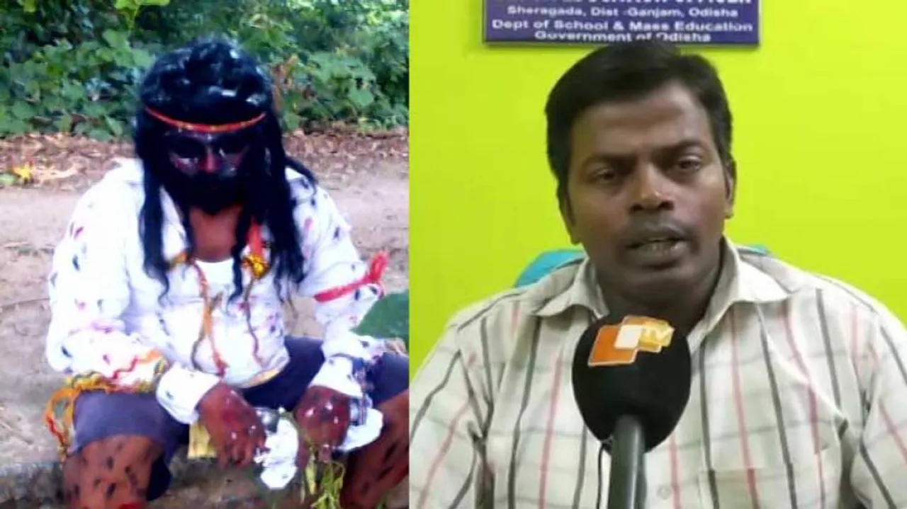 Bizarre! Odisha official dresses up like madman for surprise inspection at school