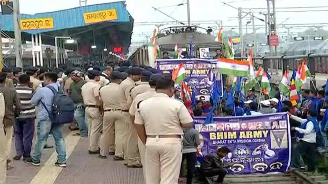 Bhim Army’s Bharat Bandh Heat Felt In Odisha