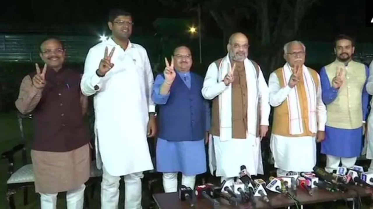 BJP-JJP Seals Haryana Deal, Dushyant To Be Deputy CM