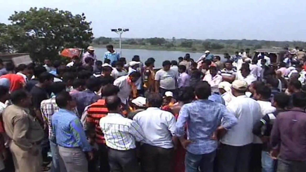 BJP demands CB probe into sarpanch murder, stage road blockade