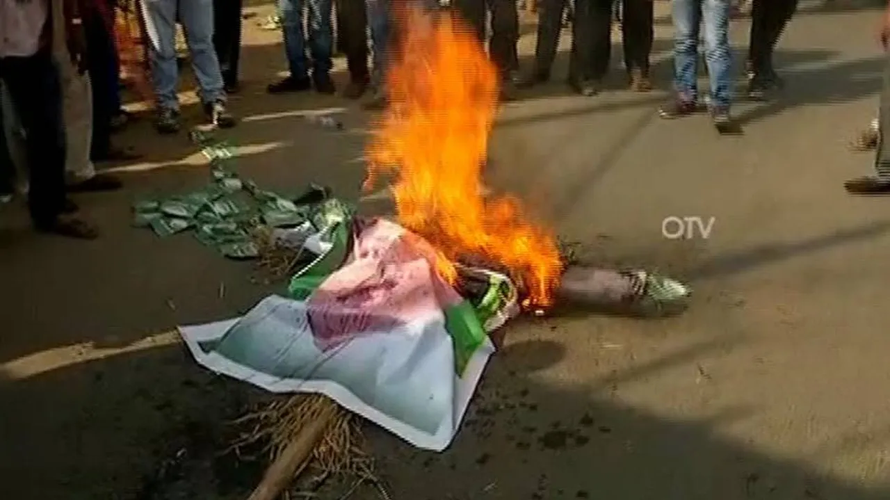 Odisha BJP Leader's Murder: Saffron Party Holds Protest In All Blocks Of Cuttack