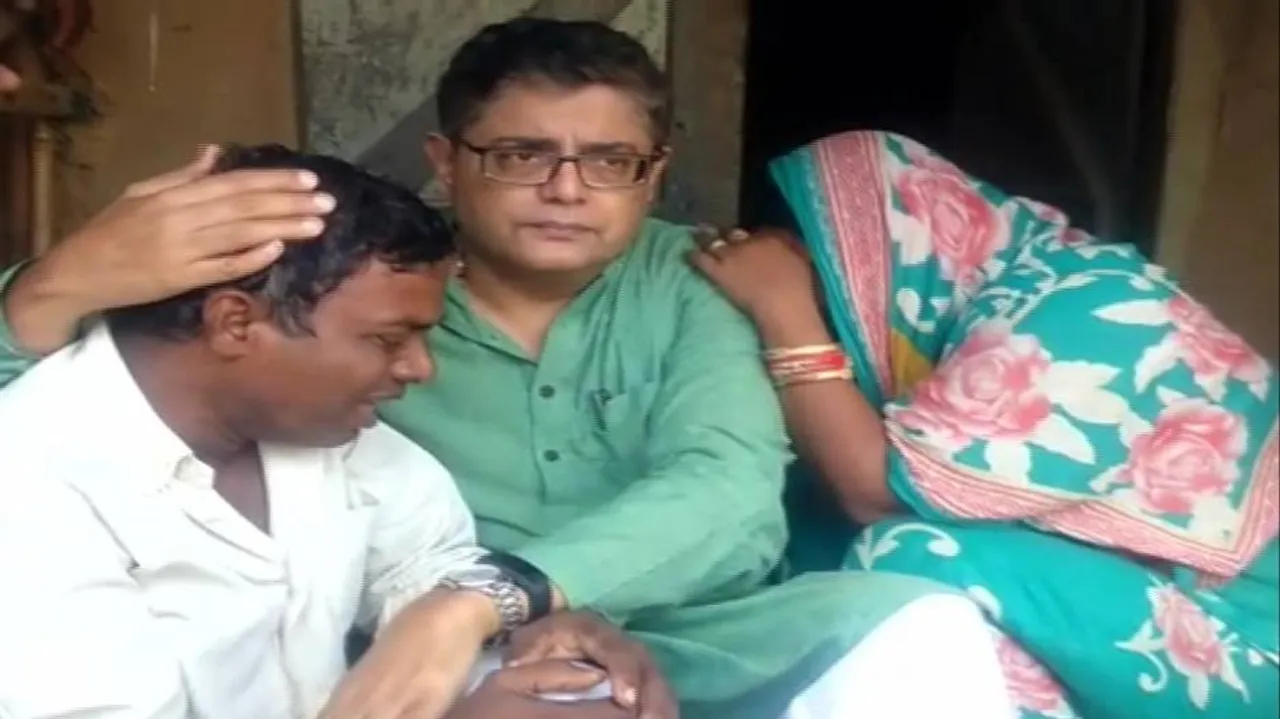 MP Baijayant Panda pays condolences to families of minors drowned in Patkura