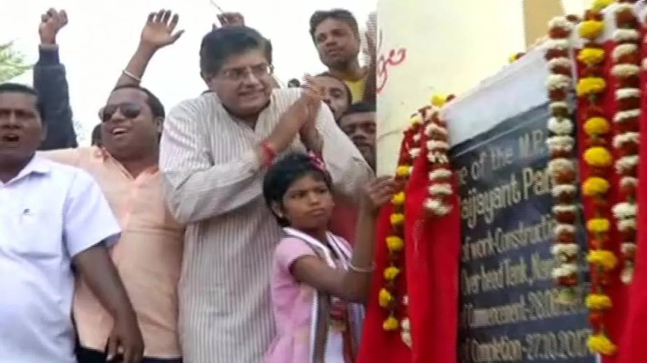MP Jay Panda inaugurates another water tank project in Kendrapara