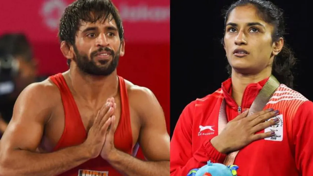 All Eyes On Bajrang, Vinesh At World Championships