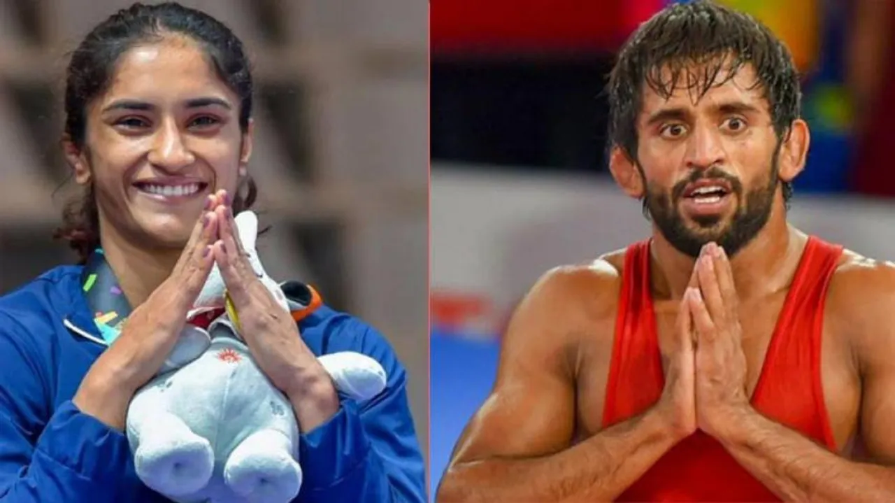 Bajrang, Vinesh nominated for Khel Ratna by wrestling federation