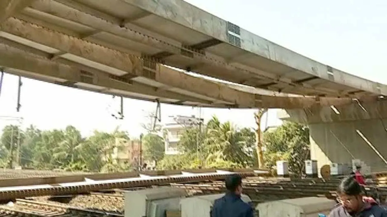 Portion Of Under-Construction ROB Collapses In Balasore, Train Services Affected