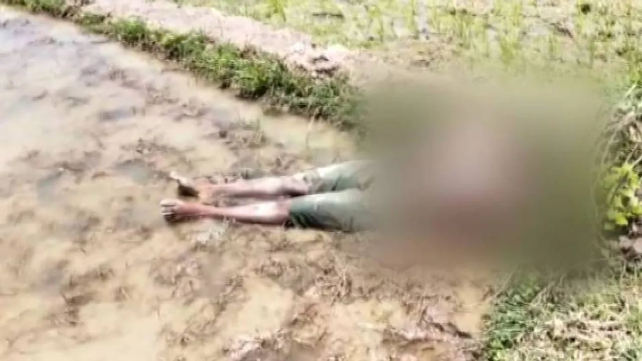 Decapitated Body Found In Paddy Field In Ganjam