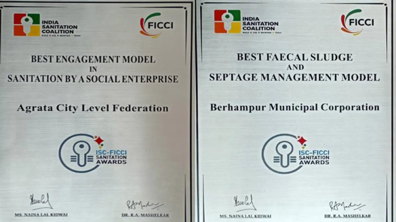 Berhampur Municipal Corporation Honoured At ISC-FICCI Sanitation Awards 2020