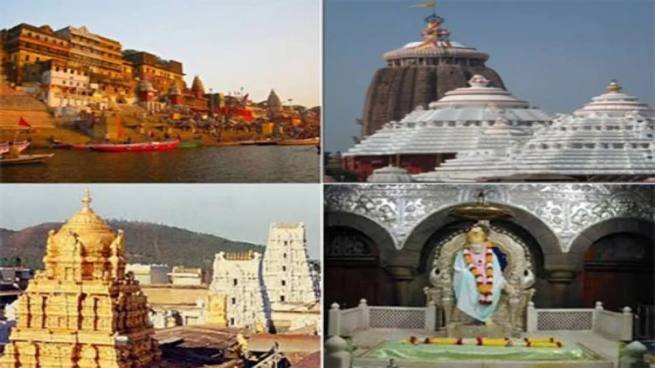 Puri, Varanasi, Tirupati & Shirdi most preferred pilgrimages in India