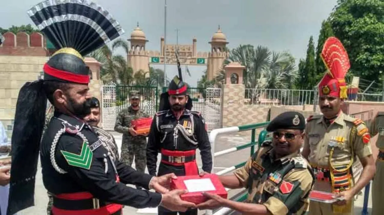 Indian, Pakistan security forces exchange sweets on LoC, IB