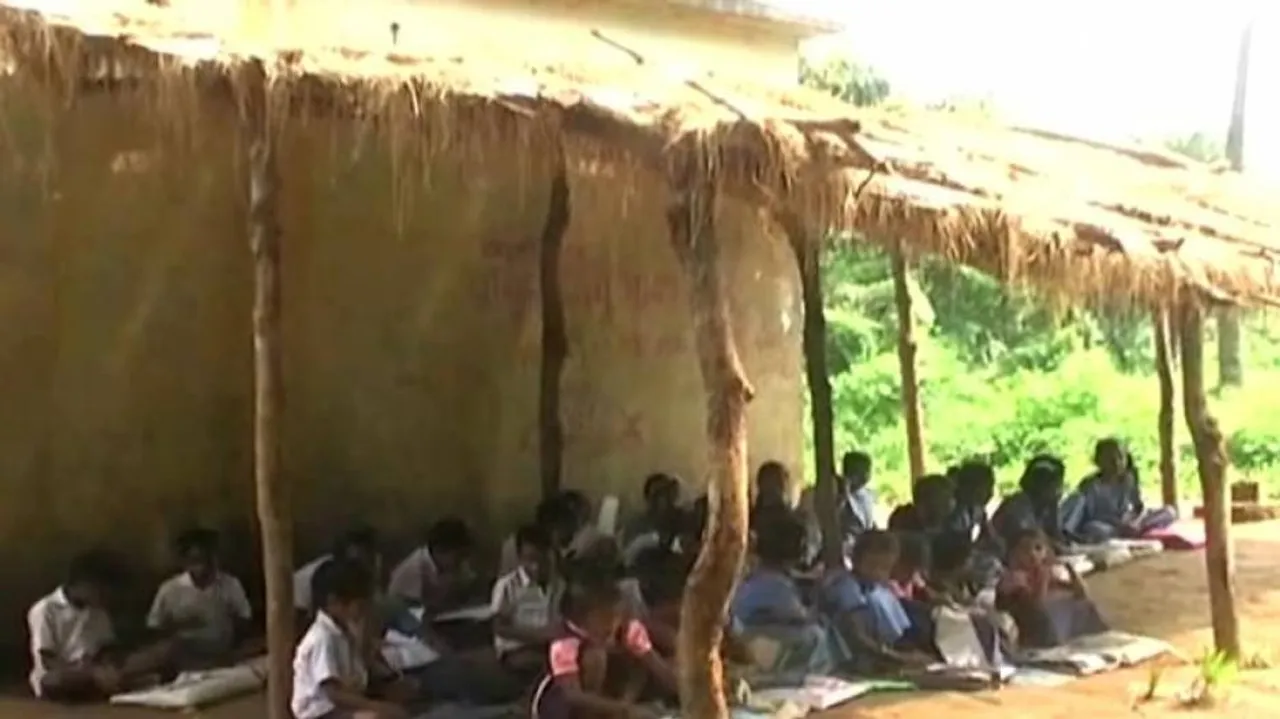 With leaking terrace & cracks in walls, Bolangir School cries for immediate attention
