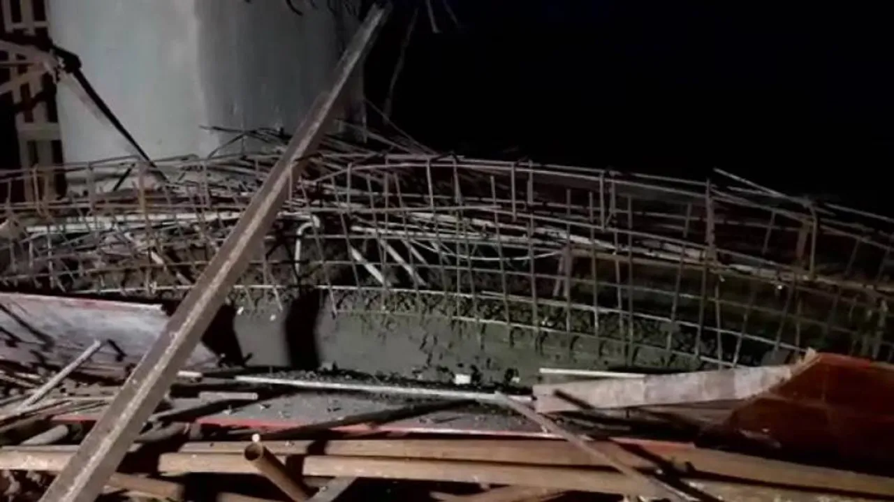 Worker Dies, 6 Injured After Concrete Slab Of Under Construction Biju Setu Collapses