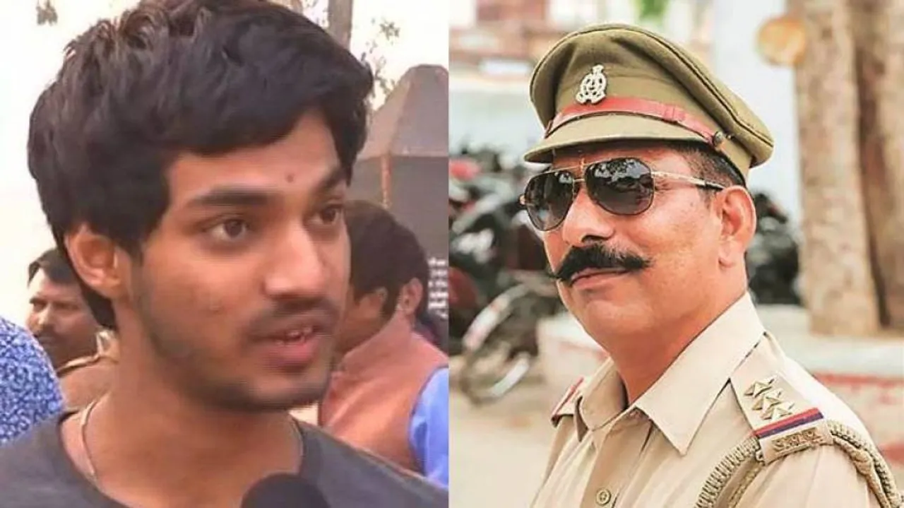 My father was against violence over religion: Inspector's son