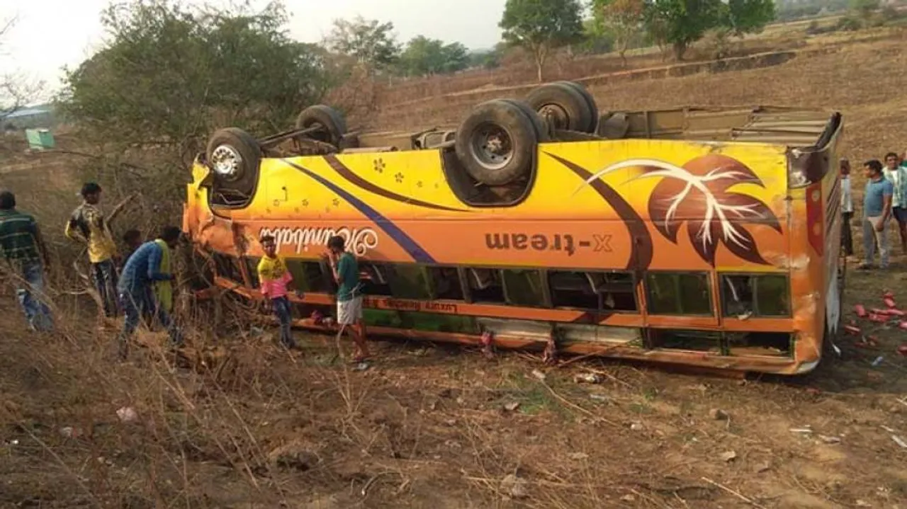 Odisha: Two Killed, 30 Injured In Separate Bus Mishaps