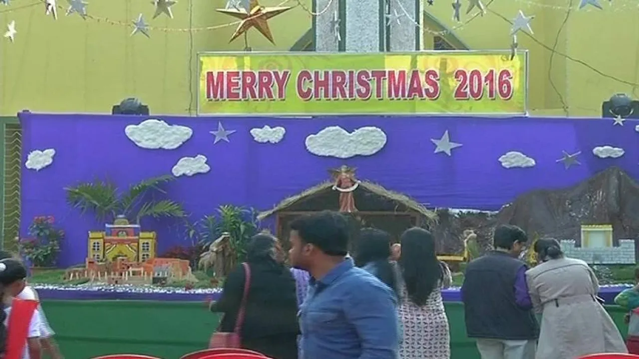 Christ lovers exuberant on occasion of Holy Christmas