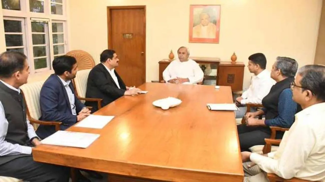 CM, Adani discuss investment plans in Odisha