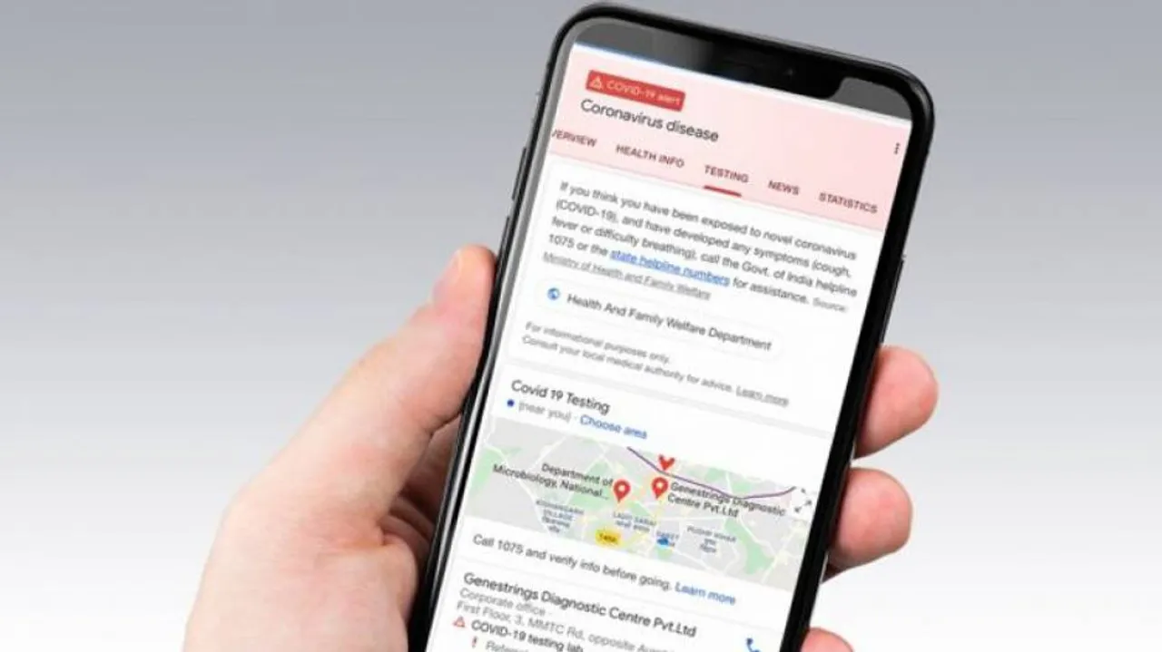 Google Rolls Out Tool To Help Users Find Covid Testing Centres In India