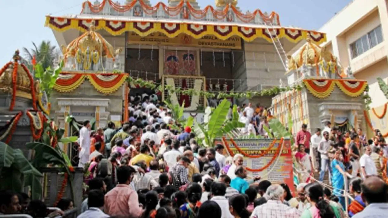 Amid COVID Scare, Devotees Throng Vishnu Temples In Bengaluru