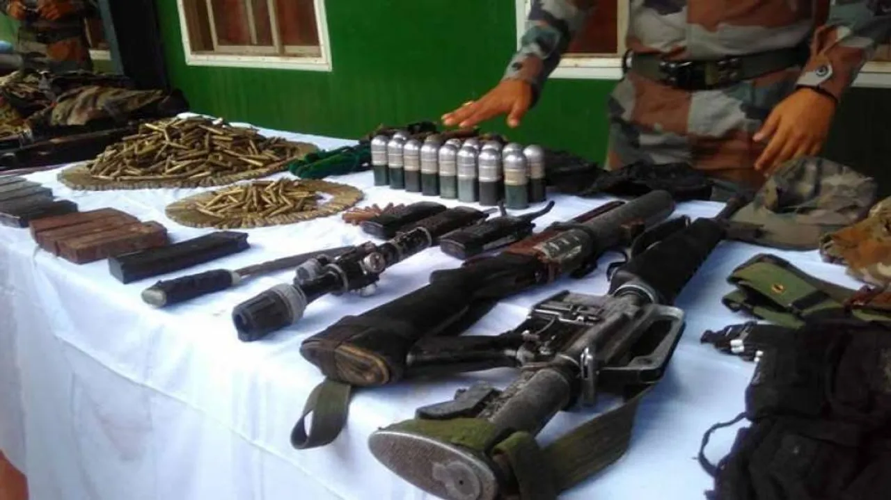 Huge cache of arms, ammunition seized in Bengal